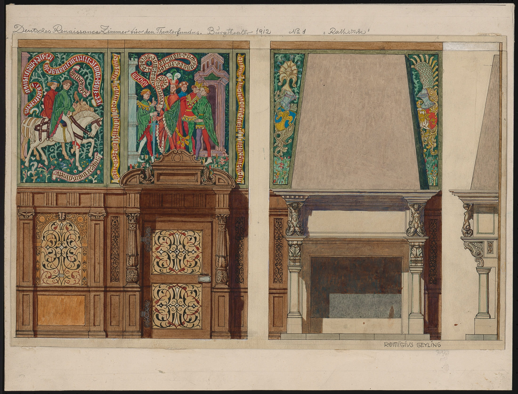 250 Jahre Burg, Die Wiener Revolution des Bühnenbildes 1910 – 1925 auf der Bühne des Burgtheaters