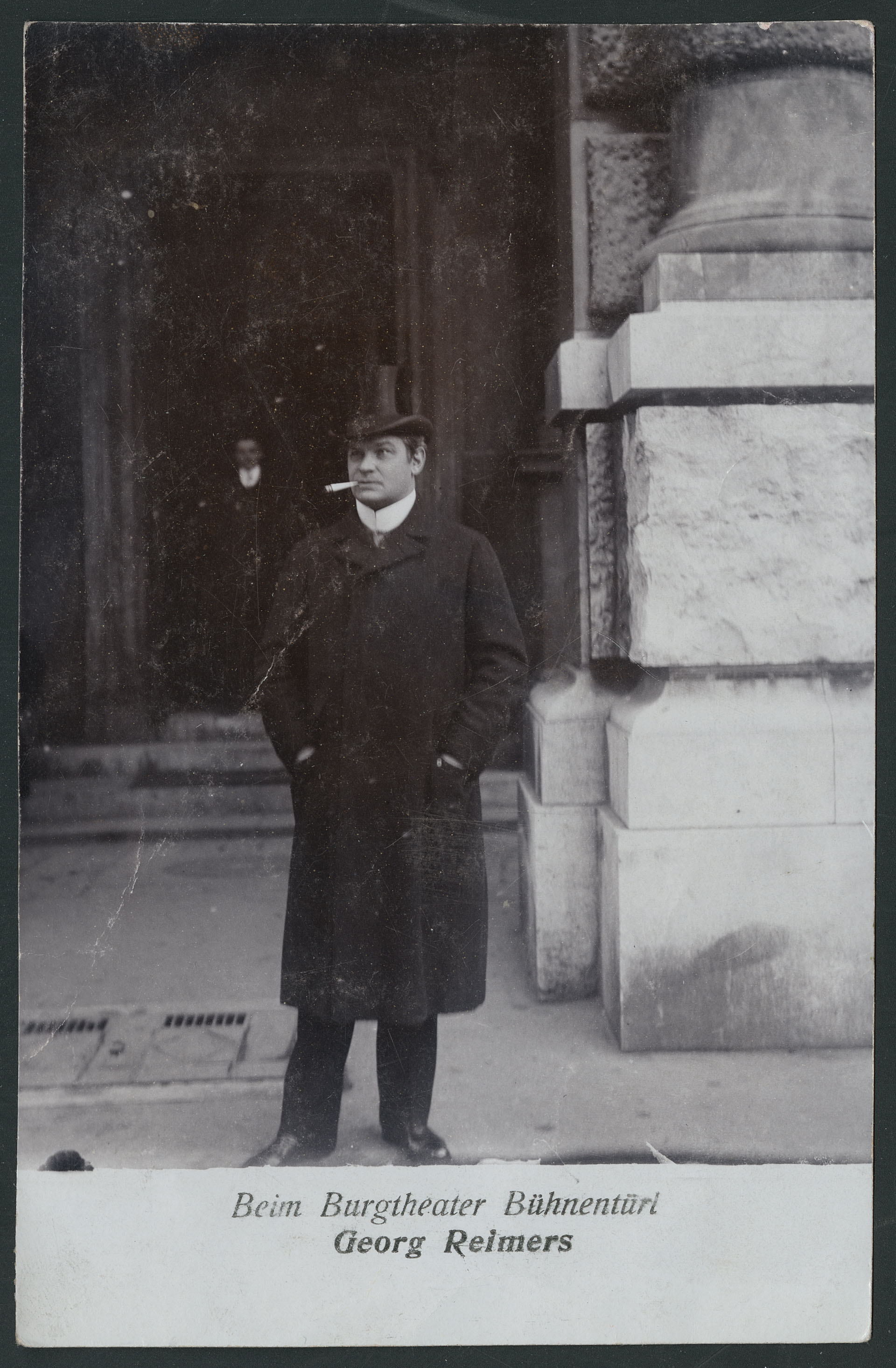 250 Jahre Burg - Beim Burgtheater Bühnentürl