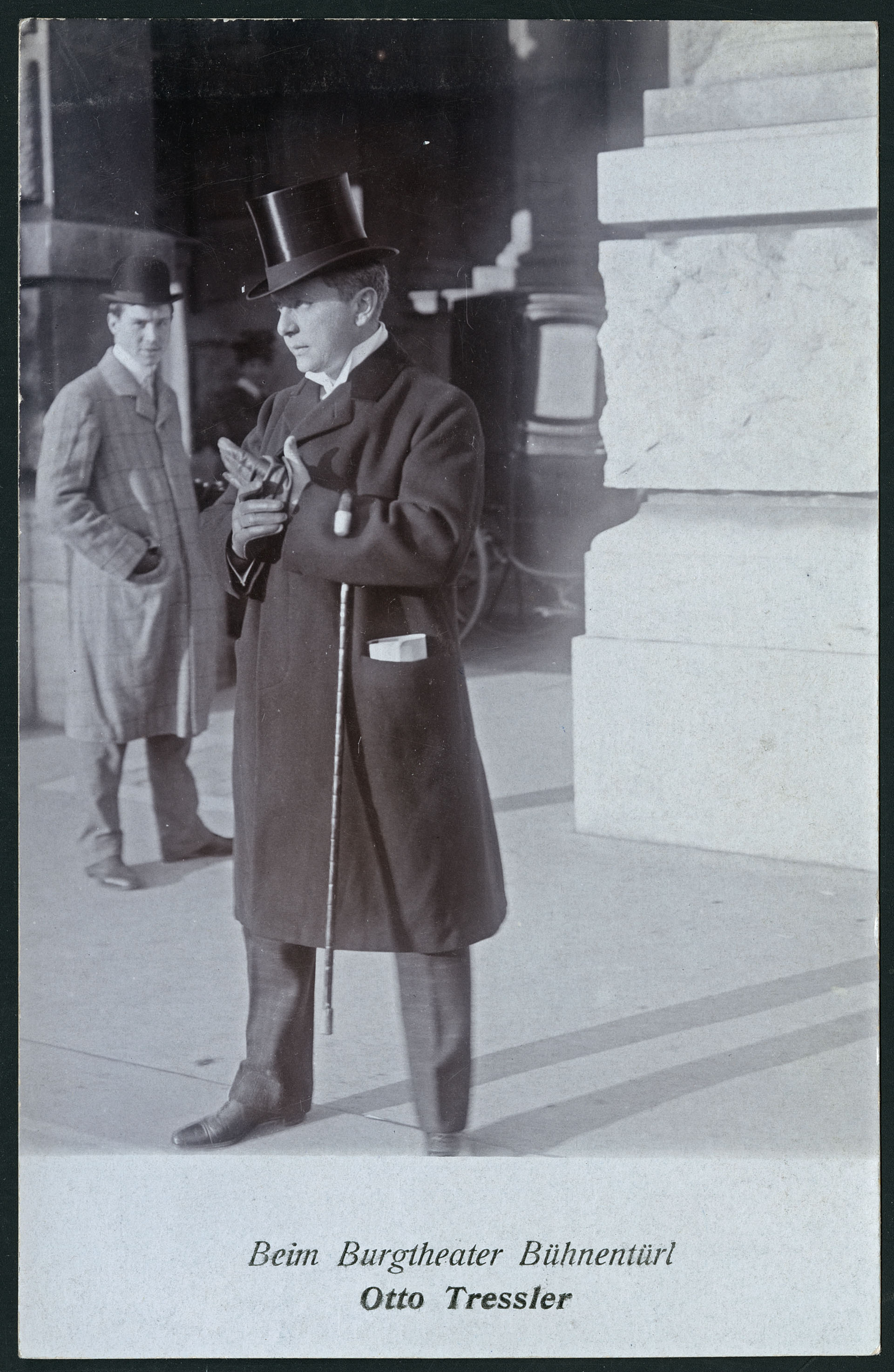 250 Jahre Burg - Beim Burgtheater Bühnentürl